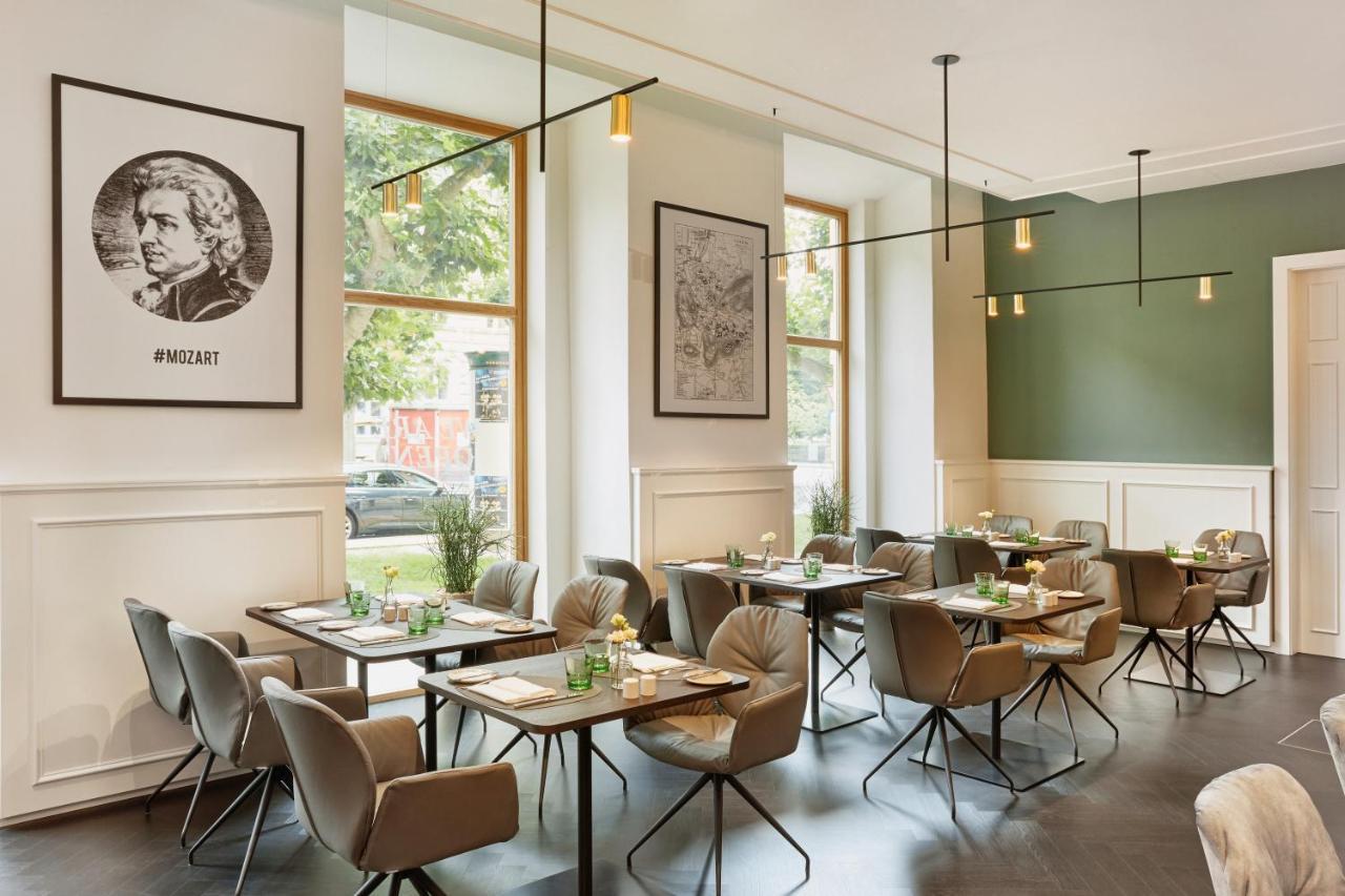 Hyperion Hotel Salzburg Bagian luar foto Restaurant Restaurant